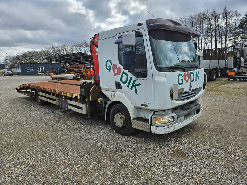 Renault Midlum 220 Machine/auto Transport and crane(2 stk) - Portavehículos camión, Camión grúa: foto 5 Renault Midlum 220 Machine/auto Transport and crane(2 stk) - Portavehículos camión, Camión grúa: foto 5