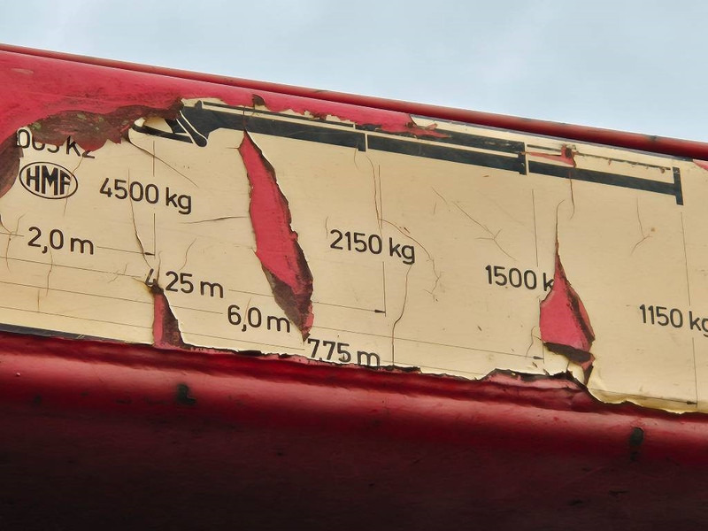 Volvo FL 614 // HMF1065 K2 grab/Rotor // Steelsupension - Camión grúa: foto 5 Volvo FL 614 // HMF1065 K2 grab/Rotor // Steelsupension - Camión grúa: foto 5