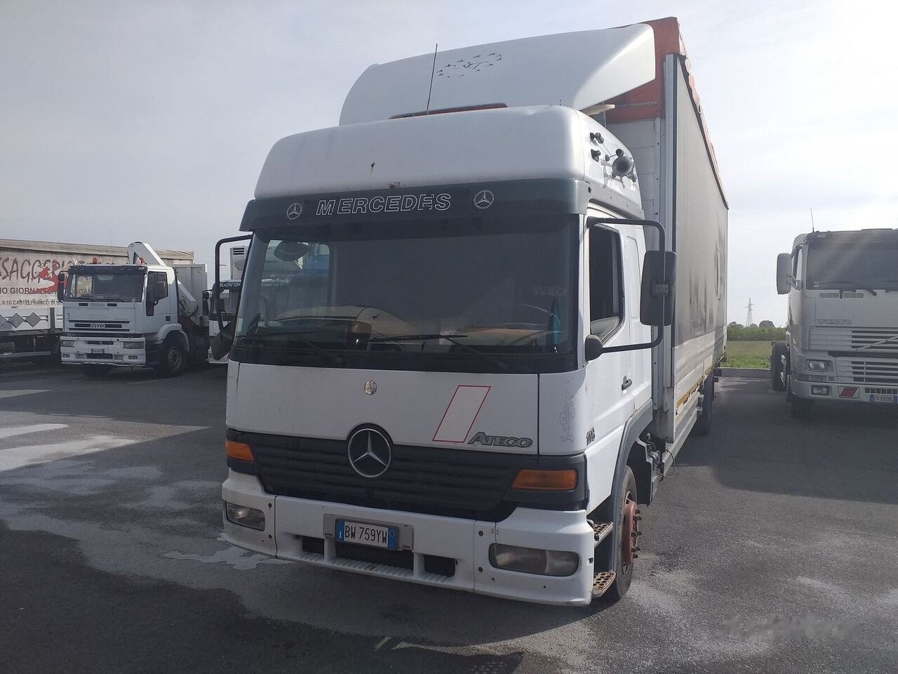 Mercedes-Benz ATEGO 12.28 - Camión lona: foto 2 Mercedes-Benz ATEGO 12.28 - Camión lona: foto 2
