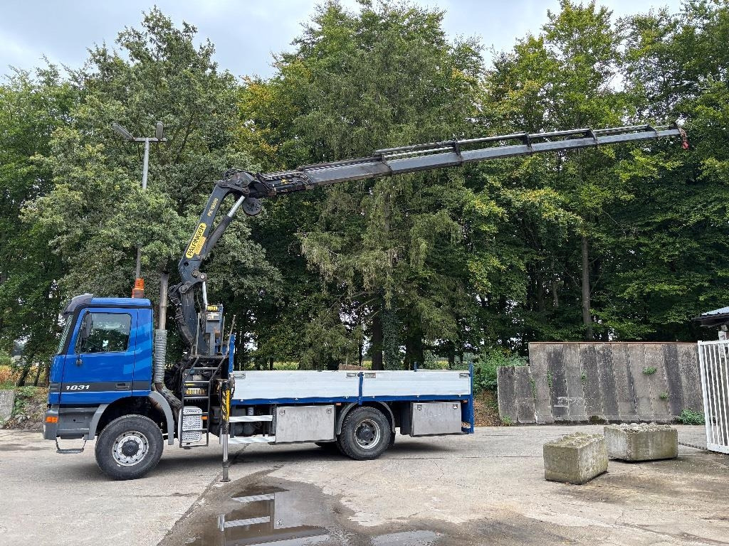 Mercedes-Benz Actros 1831/ 4x4 / Palfinger PK19000 Crane  - Camión grúa: foto 1 Mercedes-Benz Actros 1831/ 4x4 / Palfinger PK19000 Crane  - Camión grúa: foto 1