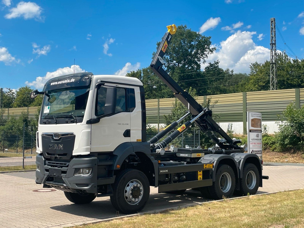 MAN TGS 33.440 6x6 Euro6e Hyva - Hiab MultiLift - Multibasculante camión, Camión grúa: foto 1 MAN TGS 33.440 6x6 Euro6e Hyva - Hiab MultiLift - Multibasculante camión, Camión grúa: foto 1