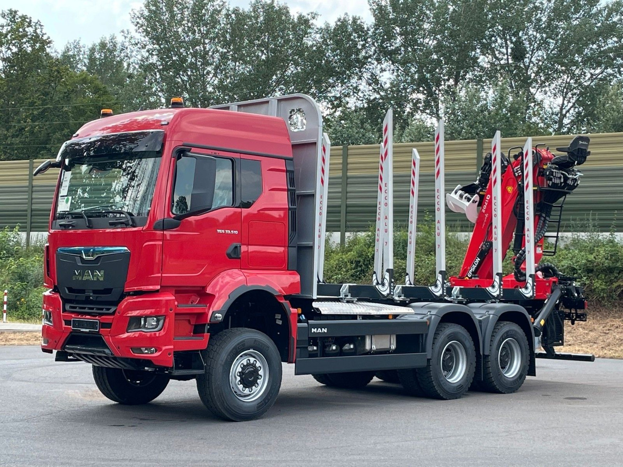 MAN TGS 33.520 6X6 Euro6e Radstand 3900mm EPSILON - Camión forestal, Camión grúa: foto 2 MAN TGS 33.520 6X6 Euro6e Radstand 3900mm EPSILON - Camión forestal, Camión grúa: foto 2