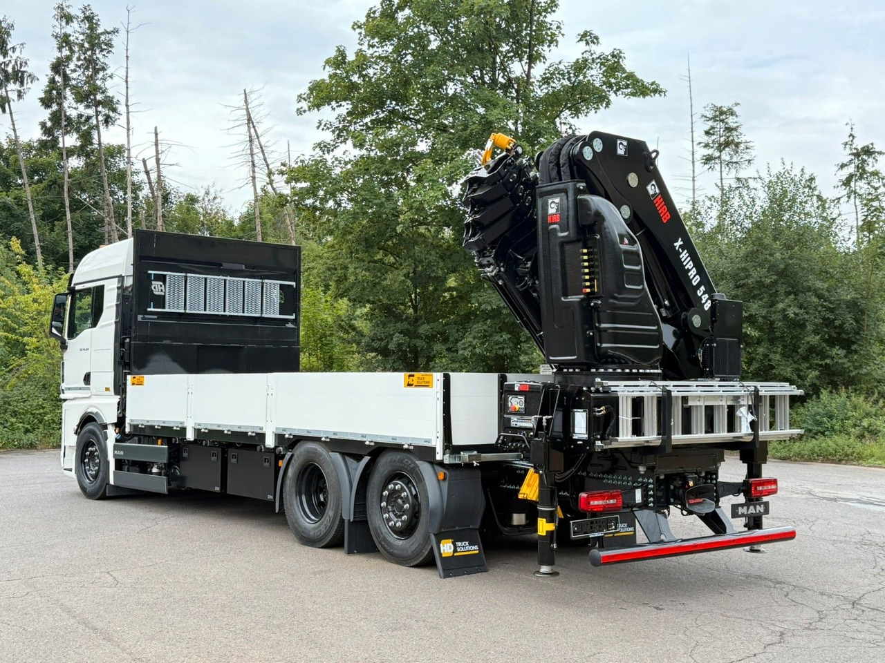 MAN TGX 26.520 TG3 Retarder / 6X2 Hiab 548 E 8 - Camión grúa: foto 5 MAN TGX 26.520 TG3 Retarder / 6X2 Hiab 548 E 8 - Camión grúa: foto 5