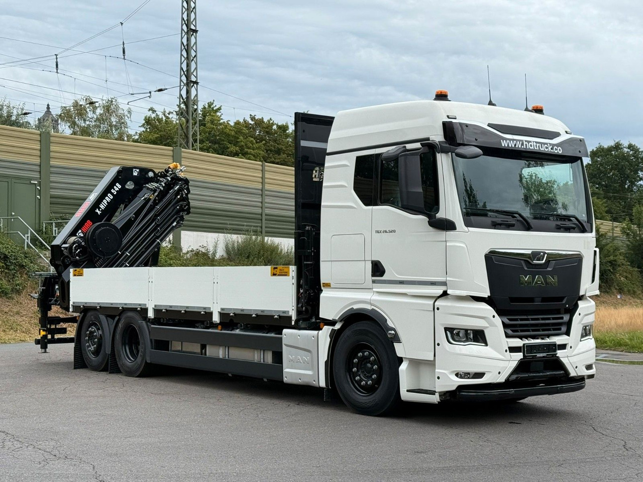Camión grúa MAN TGX 26.520 TG3 Retarder / 6X2 Hiab 548 E 8: foto 10
