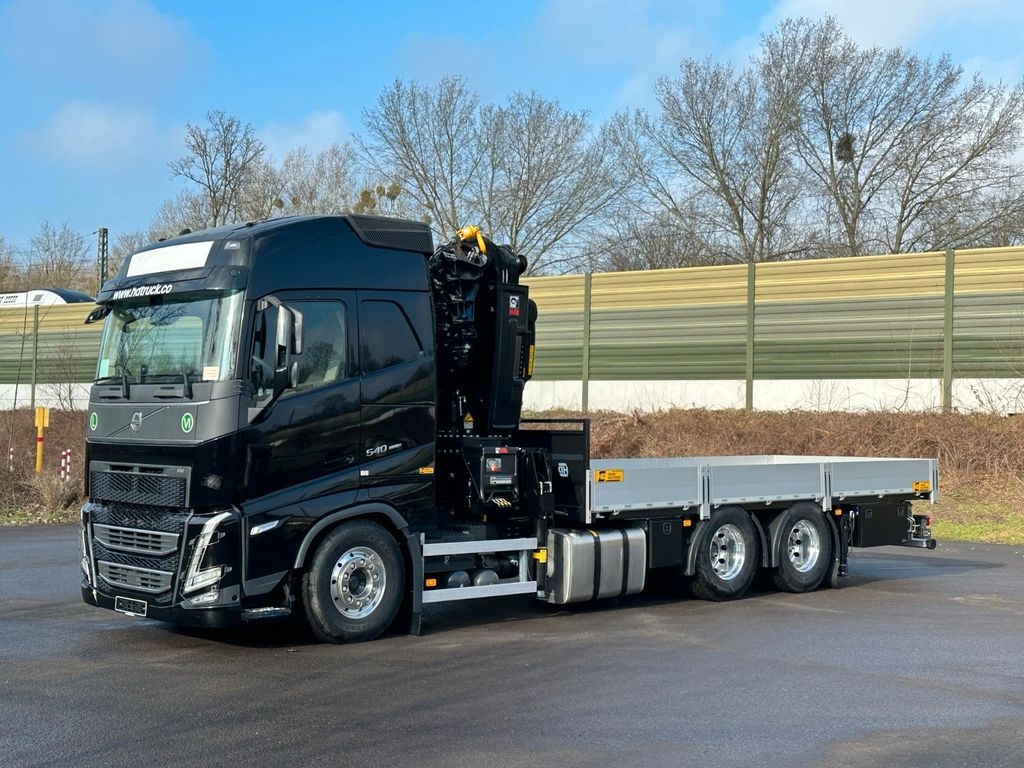 Volvo FH 540 6x4 Euro6e HIAB X-HIPRO 548 E 8 - Camión grúa, Camión caja abierta: foto 1 Volvo FH 540 6x4 Euro6e HIAB X-HIPRO 548 E 8 - Camión grúa, Camión caja abierta: foto 1