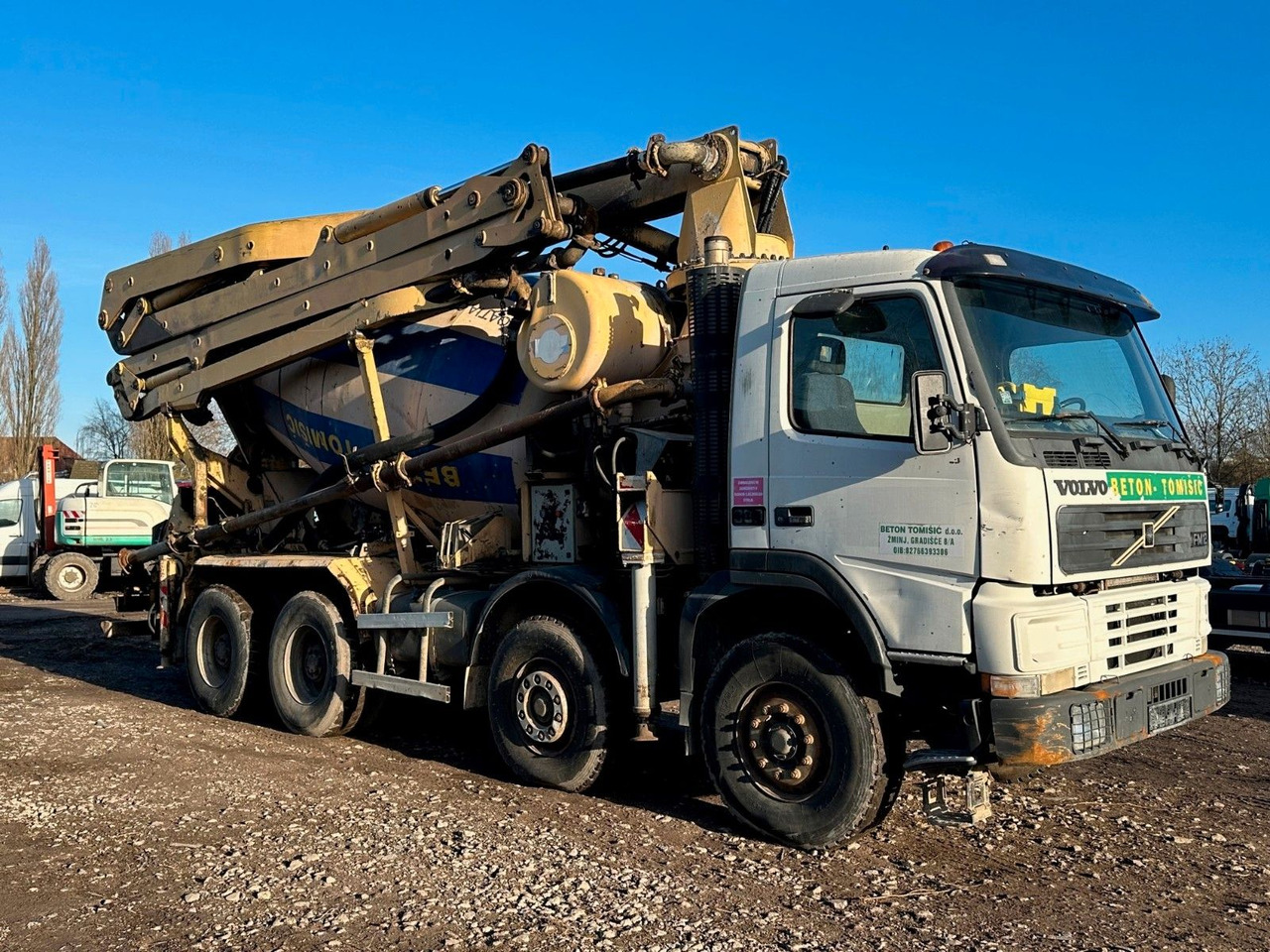 Volvo FM380 8X4 CIFA 28m Fahrmischer Pumpe - Bomba de hormigón: foto 2 Volvo FM380 8X4 CIFA 28m Fahrmischer Pumpe - Bomba de hormigón: foto 2