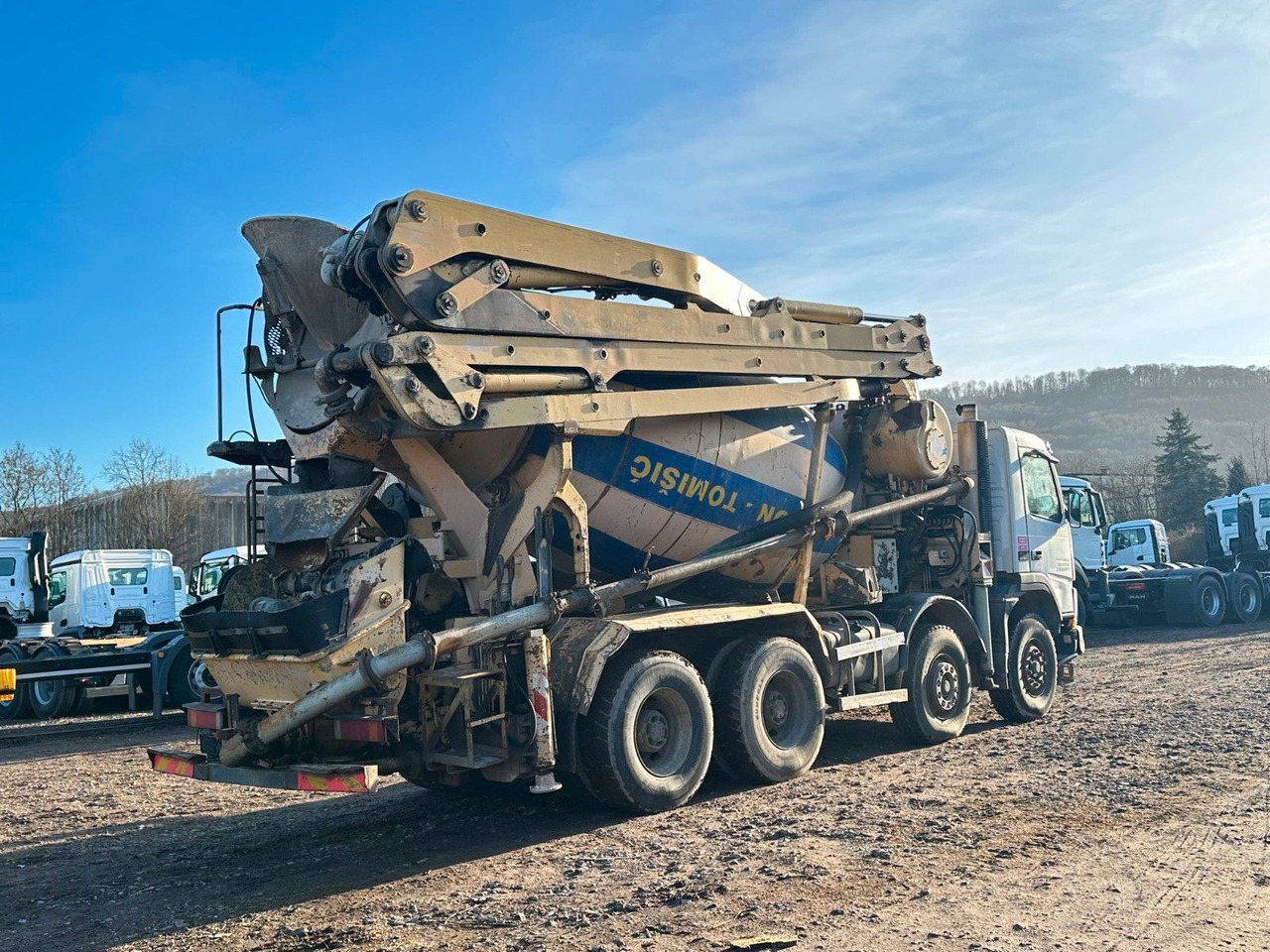 Volvo FM380 8X4 CIFA 28m Fahrmischer Pumpe - Bomba de hormigón: foto 4 Volvo FM380 8X4 CIFA 28m Fahrmischer Pumpe - Bomba de hormigón: foto 4