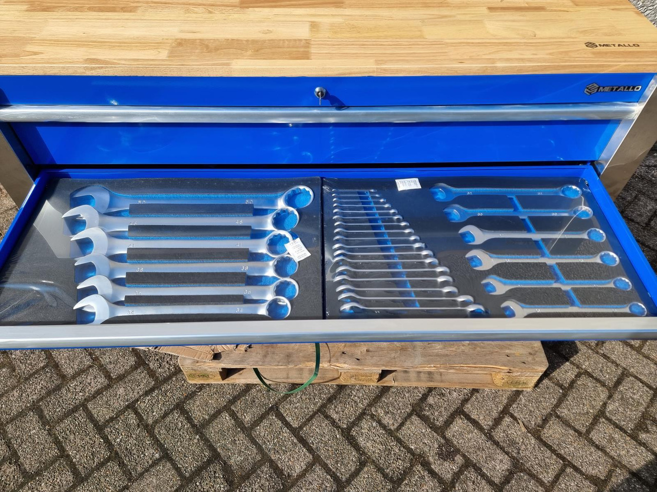 Metallo Mega Jumbo Gereedschapskist - Nieuw, 11 lades waarvan 9 gevuld met gereedschap - Equipo de taller: foto 4 Metallo Mega Jumbo Gereedschapskist - Nieuw, 11 lades waarvan 9 gevuld met gereedschap - Equipo de taller: foto 4