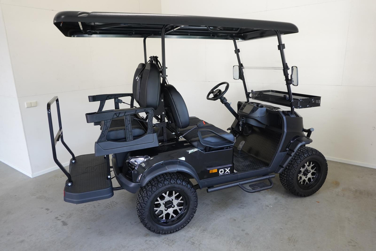 OX KG4 4-Zits Golfkar Zwart Nieuw - Carrito de golf: foto 3 OX KG4 4-Zits Golfkar Zwart Nieuw - Carrito de golf: foto 3