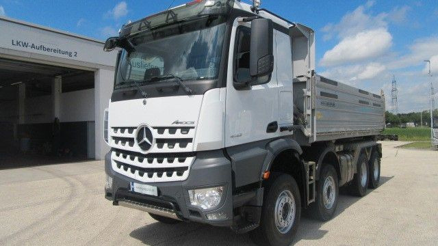 Mercedes-Benz Arocs 4148 8x4 Meiller 2-Seitenkipper - Volquete camión: foto 1 Mercedes-Benz Arocs 4148 8x4 Meiller 2-Seitenkipper - Volquete camión: foto 1
