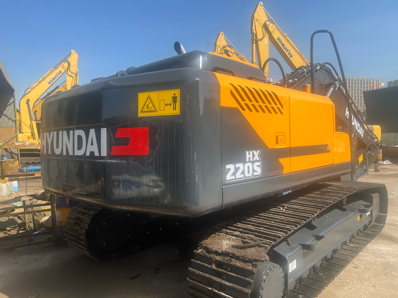 Hyundai 220S - Excavadora de cadenas: foto 3 Hyundai 220S - Excavadora de cadenas: foto 3