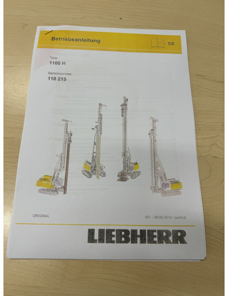 Martillo hidráulico para Maquinaria de construcción Liebherr Vibro Hammer: foto 7 Martillo hidráulico para Maquinaria de construcción Liebherr Vibro Hammer: foto 7