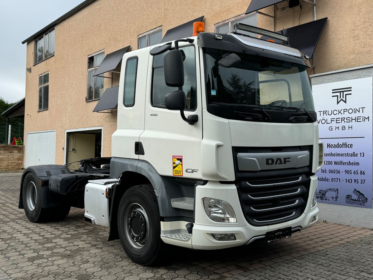 DAF CF 450 FT/Nebenantrieb/Bett/EUR6 - Cabeza tractora: foto 1 DAF CF 450 FT/Nebenantrieb/Bett/EUR6 - Cabeza tractora: foto 1