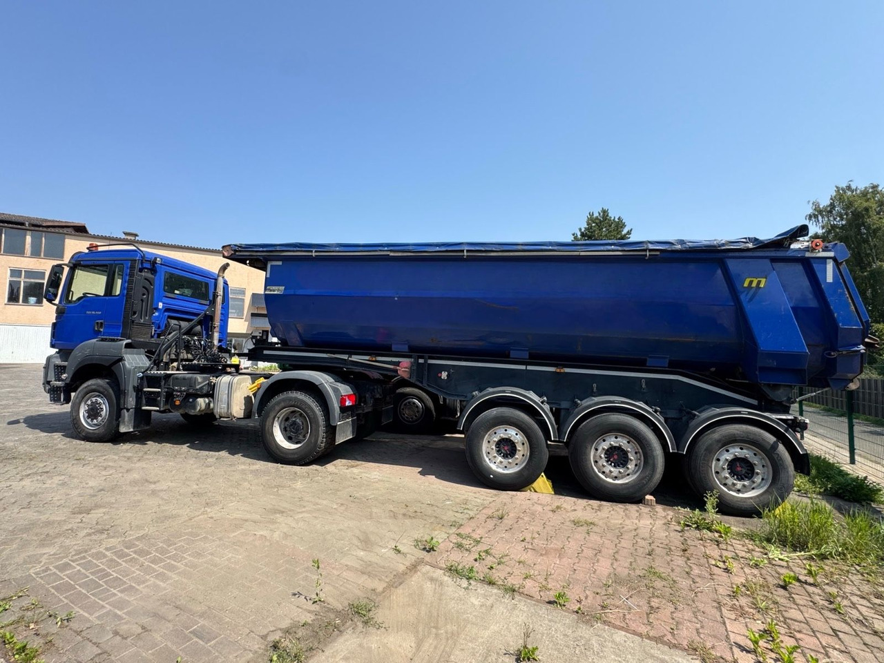 MAN 18.460 TGS/B-B/Kipp/4X4/klp.Zug/TOP-ZUSTAND - Volquete camión: foto 4 MAN 18.460 TGS/B-B/Kipp/4X4/klp.Zug/TOP-ZUSTAND - Volquete camión: foto 4