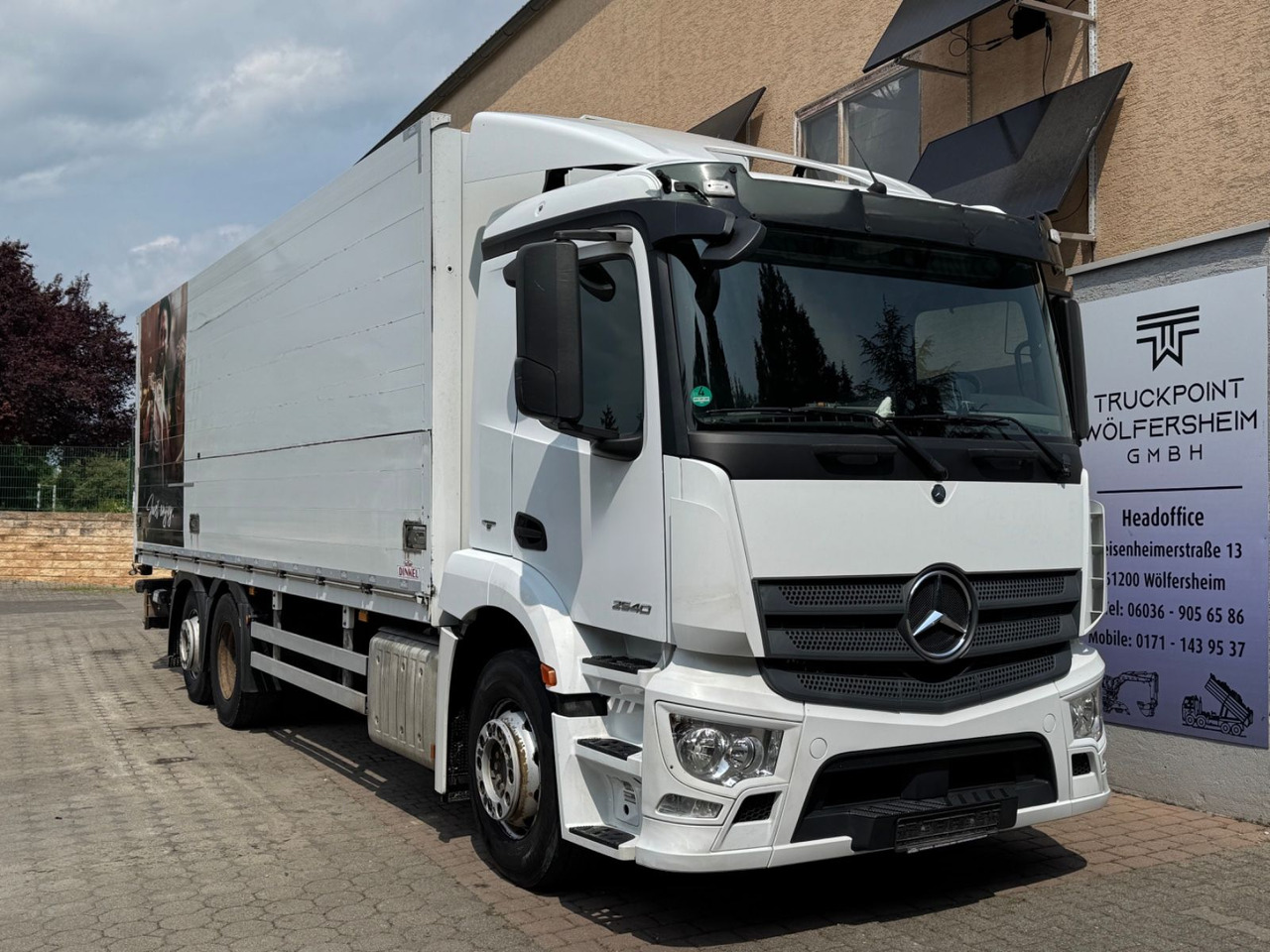 Mercedes-Benz 2540/LBW/2xAHK/Lenk-Lift/Kamera/4inStock - Transporte de bebidas camión: foto 1 Mercedes-Benz 2540/LBW/2xAHK/Lenk-Lift/Kamera/4inStock - Transporte de bebidas camión: foto 1