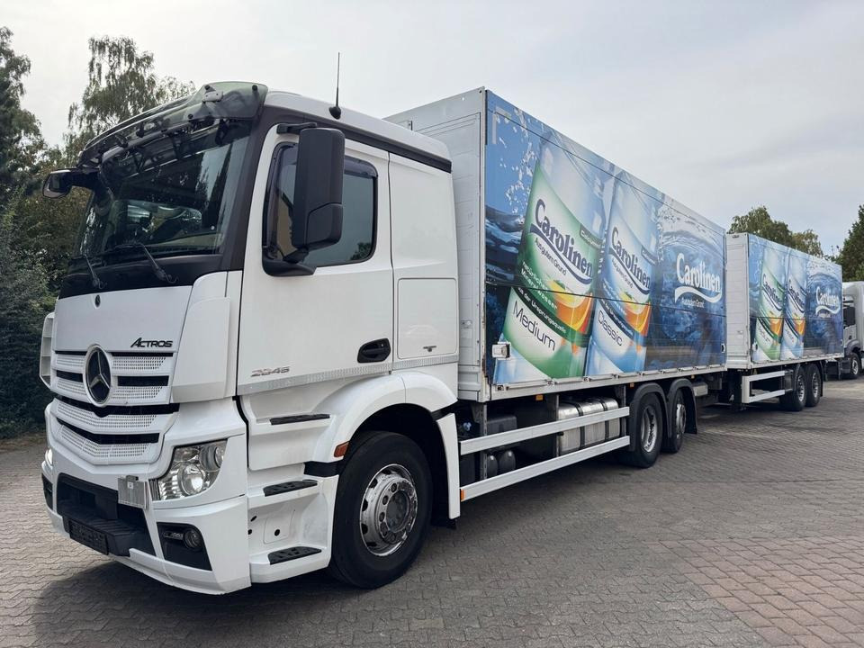 Mercedes-Benz Actros 2645/2xLBW/Retarder/Lenk-Lift/2xAHK - Transporte de bebidas camión: foto 2 Mercedes-Benz Actros 2645/2xLBW/Retarder/Lenk-Lift/2xAHK - Transporte de bebidas camión: foto 2