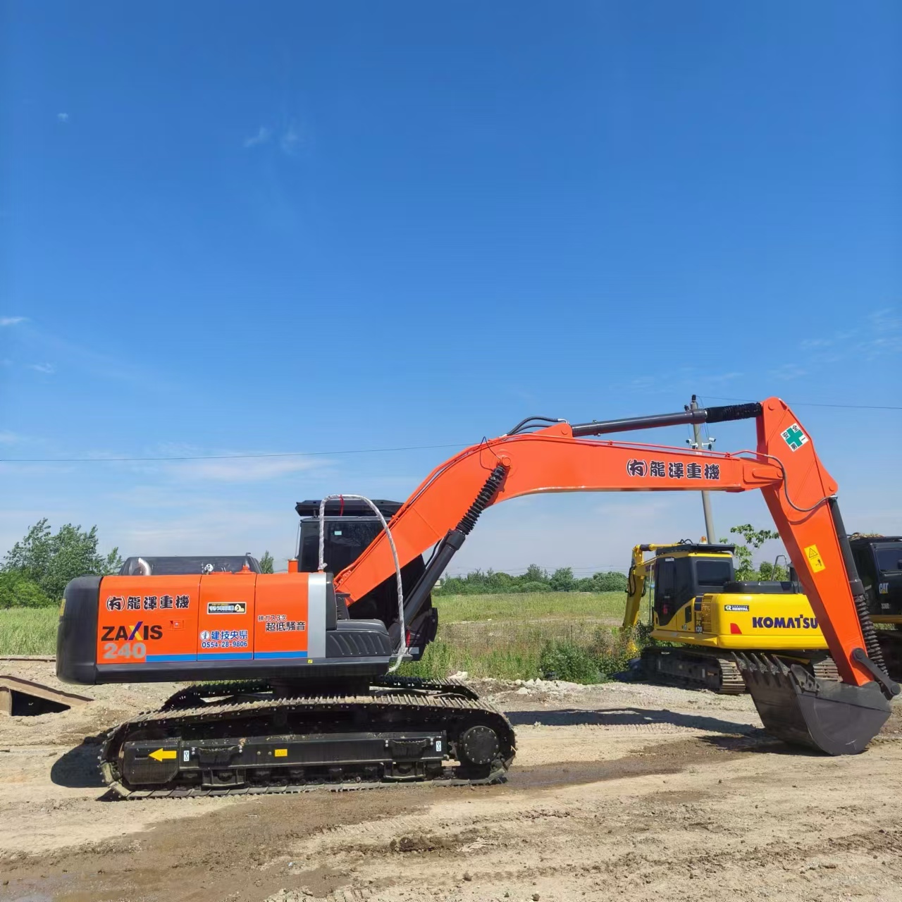 HITACHI ZX240 - Excavadora de cadenas: foto 2 HITACHI ZX240 - Excavadora de cadenas: foto 2