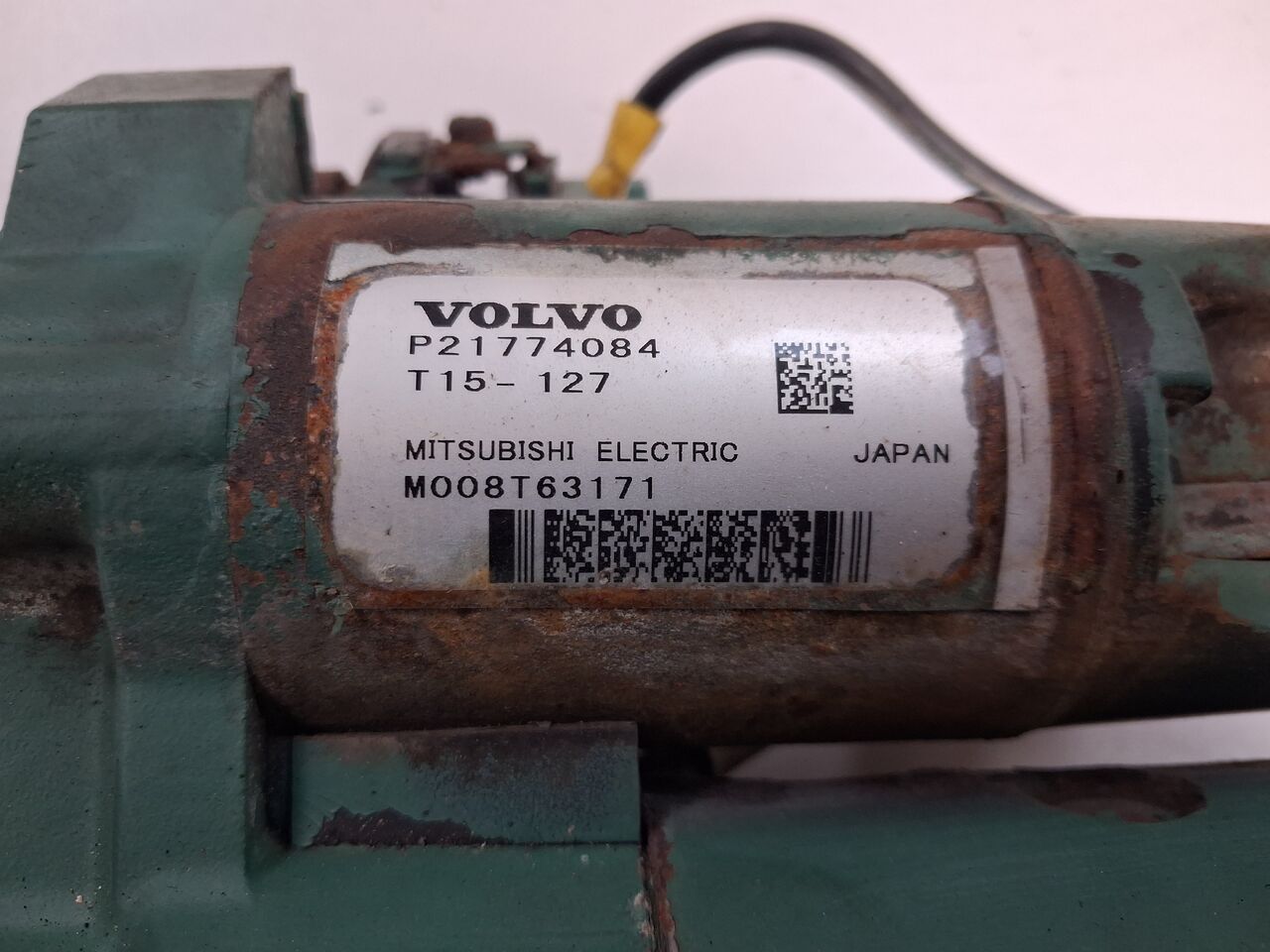 MITSUBISHI ROZRUSZNIK VOLVO FL RENAULT GAMA D DTI 5 8 D5K D8K EURO 6 - Arranque para Camión: foto 4 MITSUBISHI ROZRUSZNIK VOLVO FL RENAULT GAMA D DTI 5 8 D5K D8K EURO 6 - Arranque para Camión: foto 4