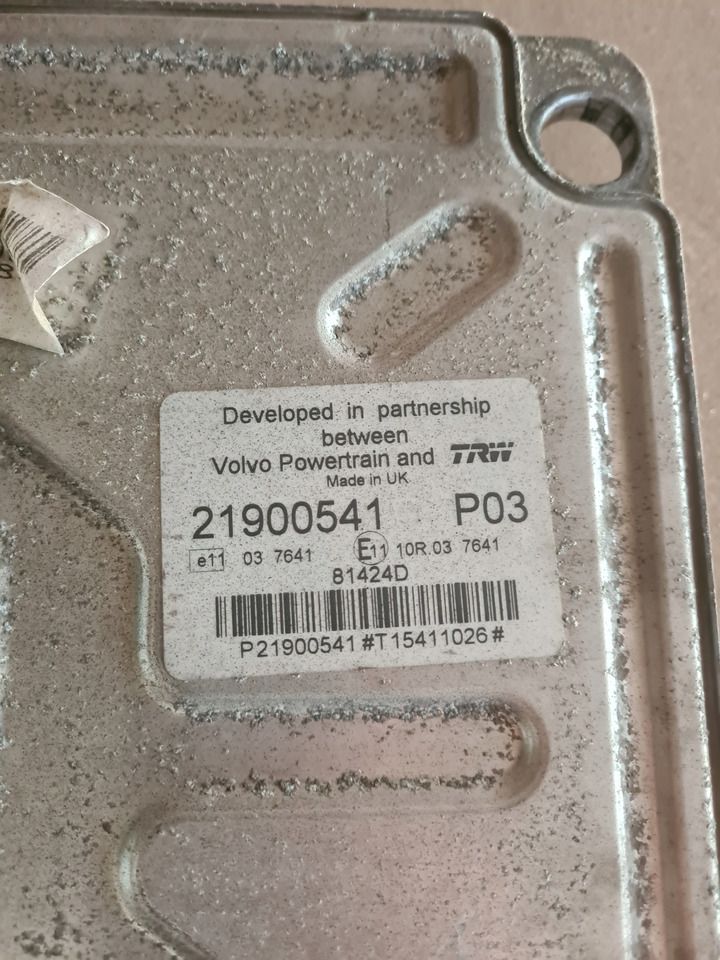 RENAULT KASETA KOMPUTER SILNIKA RENAULT GAMA T RANGE 21900541 P03 - Unidad de control para Camión: foto 3 RENAULT KASETA KOMPUTER SILNIKA RENAULT GAMA T RANGE 21900541 P03 - Unidad de control para Camión: foto 3