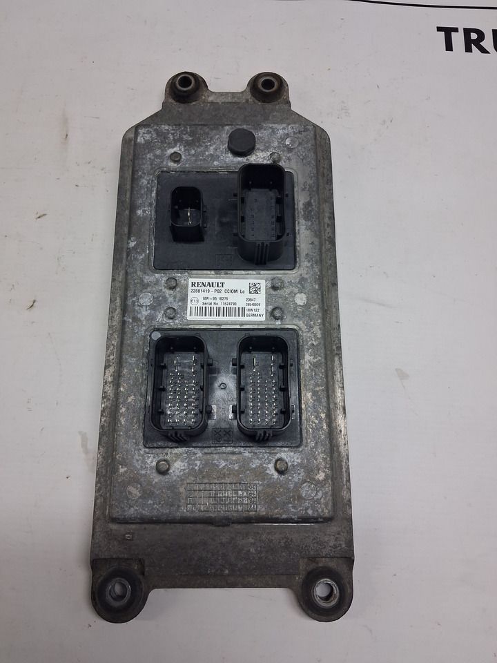 RENAULT STEROWNIK CCIOM 6x2 RENAULT GAMA T C K RANGE 22881419 P02 - Sistema eléctrico para Camión: foto 2 RENAULT STEROWNIK CCIOM 6x2 RENAULT GAMA T C K RANGE 22881419 P02 - Sistema eléctrico para Camión: foto 2