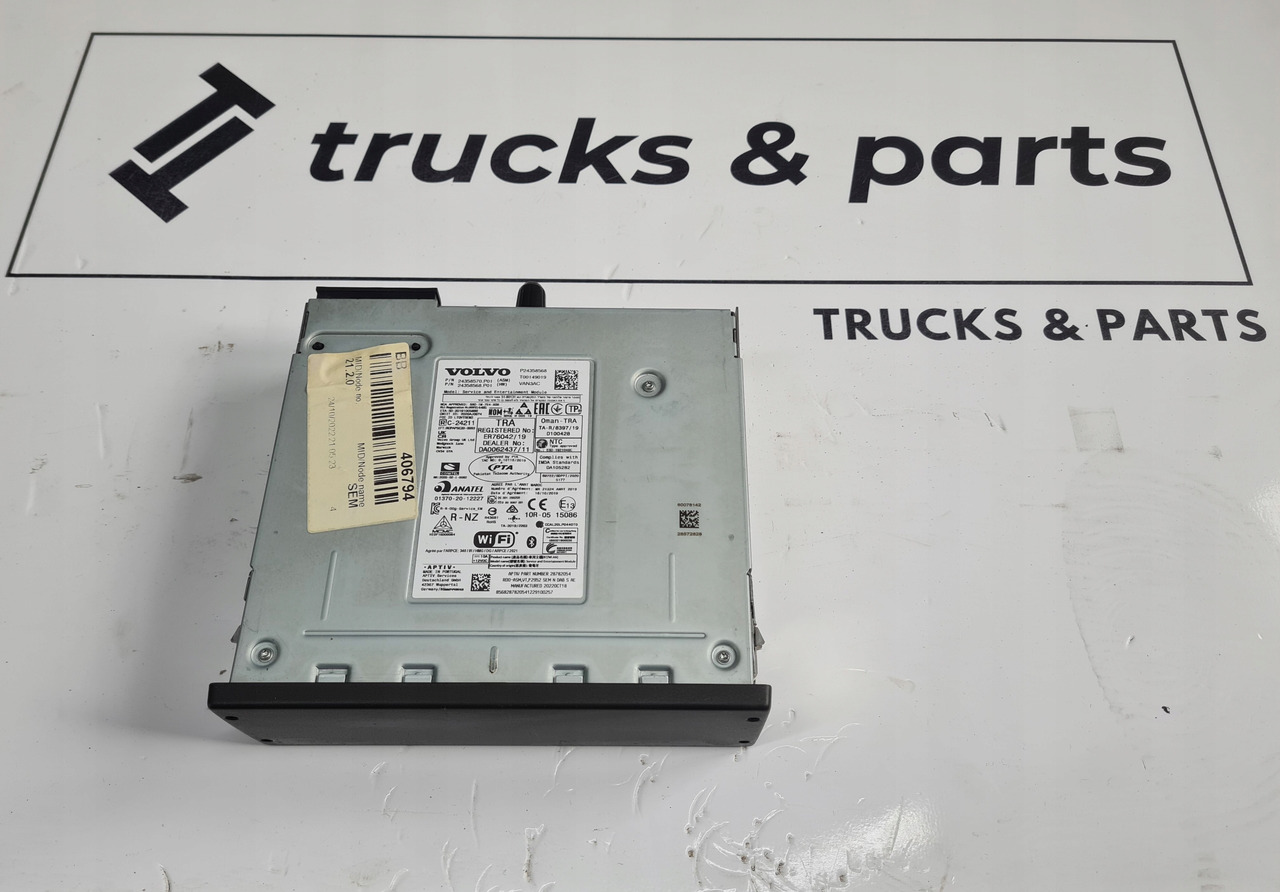 VOLVO RADIO MODUŁ SEM RADIA WIFI BLUETOOTH VOLVO FH 4 FM 4 FH 5 FM 5 FMX - Cabina e interior para Camión: foto 1 VOLVO RADIO MODUŁ SEM RADIA WIFI BLUETOOTH VOLVO FH 4 FM 4 FH 5 FM 5 FMX - Cabina e interior para Camión: foto 1