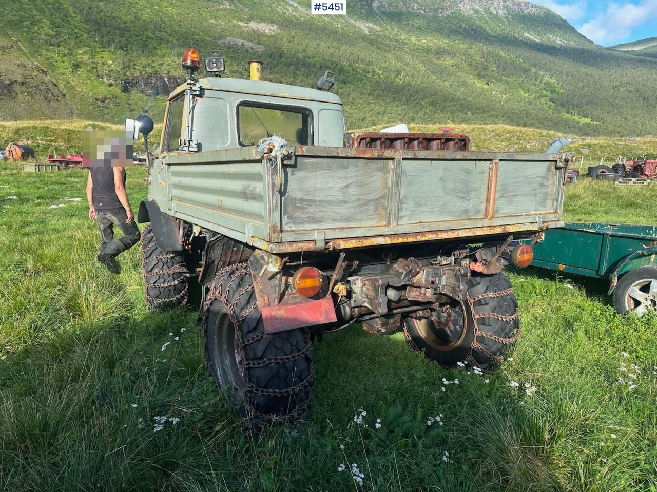 1967 Mercedes-Benz Unimog 406 - Camión caja abierta: foto 5 1967 Mercedes-Benz Unimog 406 - Camión caja abierta: foto 5