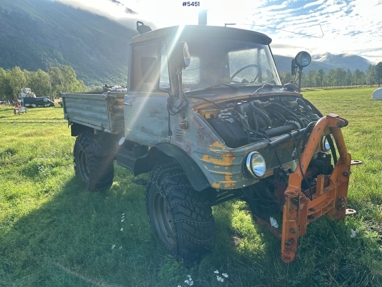 1967 Mercedes-Benz Unimog 406 - Camión caja abierta: foto 1 1967 Mercedes-Benz Unimog 406 - Camión caja abierta: foto 1