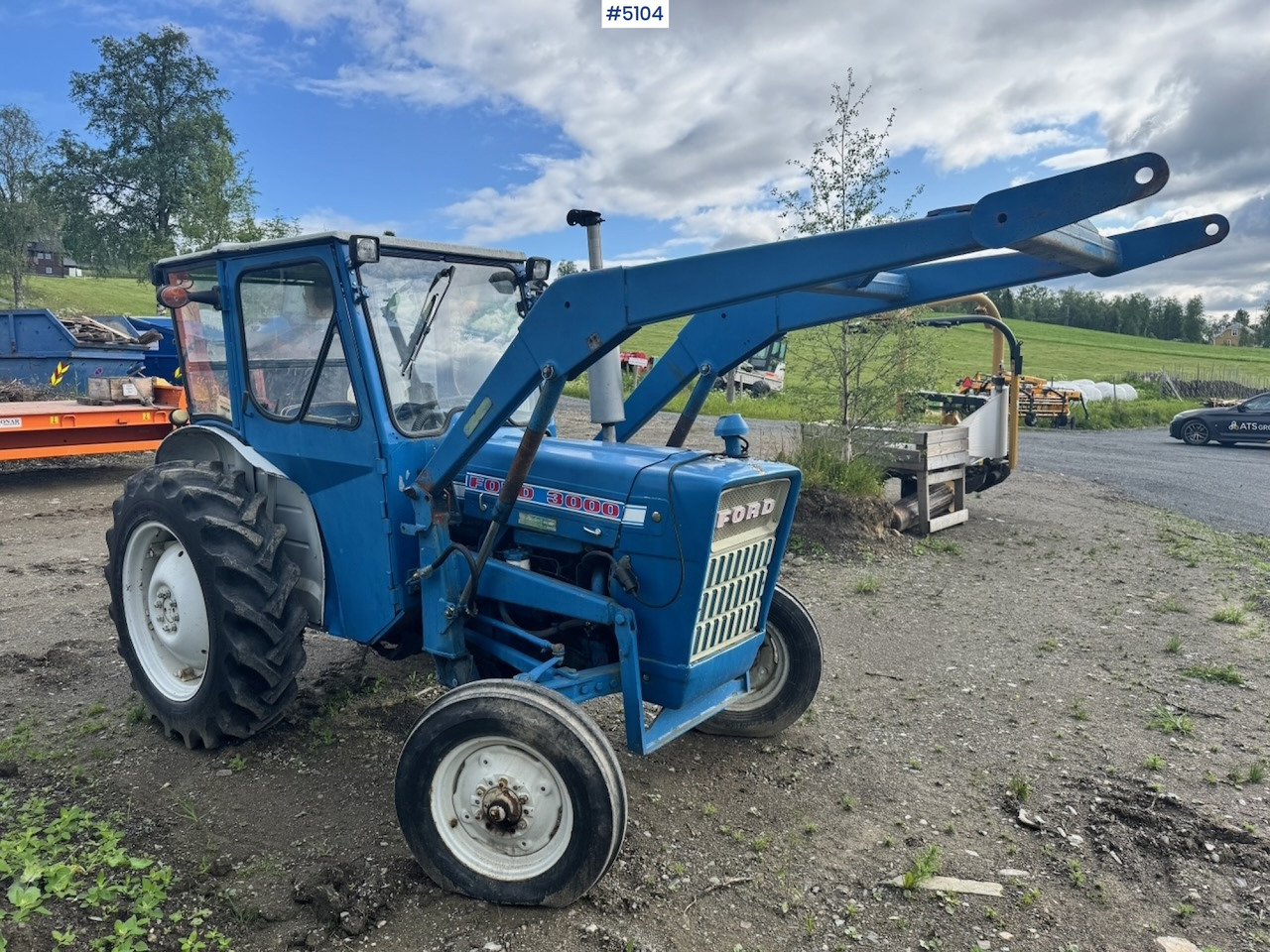 1972 Ford 3000 4x2 w/ Front loader - Tractor: foto 2 1972 Ford 3000 4x2 w/ Front loader - Tractor: foto 2