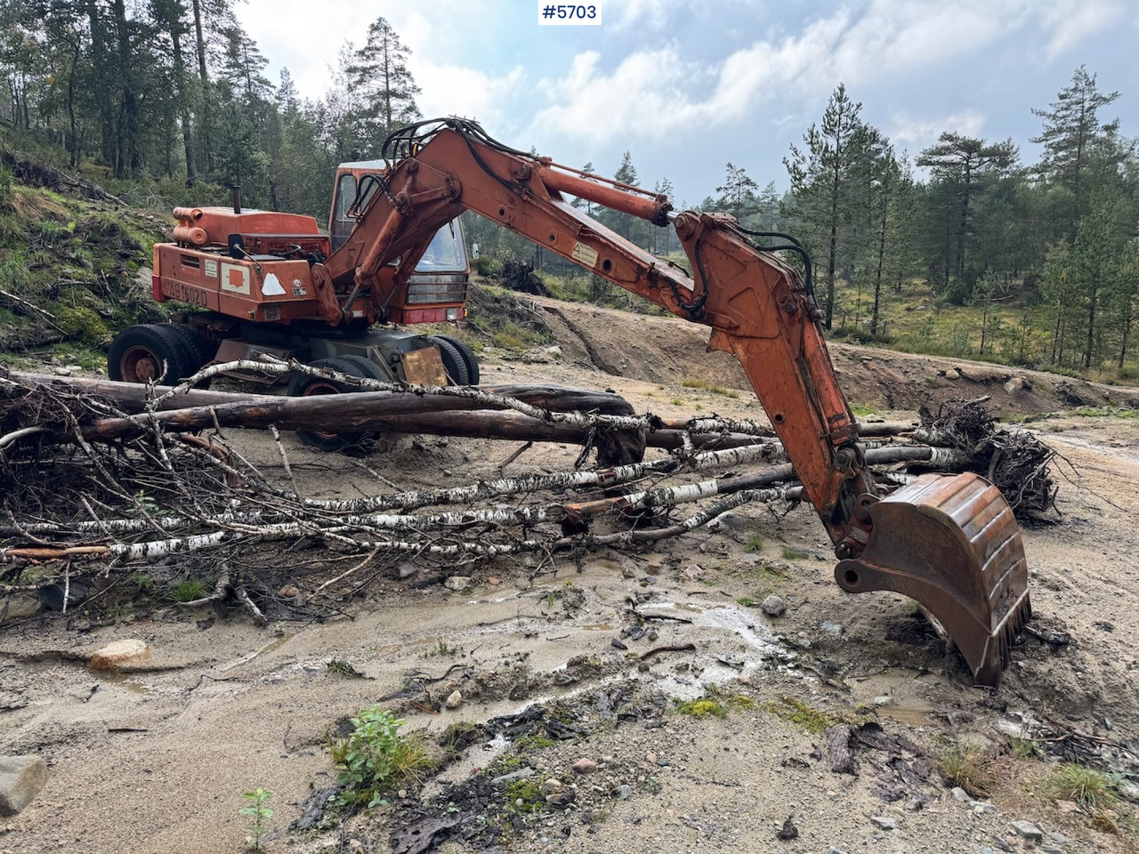 1977 Atlas 1602 D - Excavadora de ruedas: foto 5 1977 Atlas 1602 D - Excavadora de ruedas: foto 5