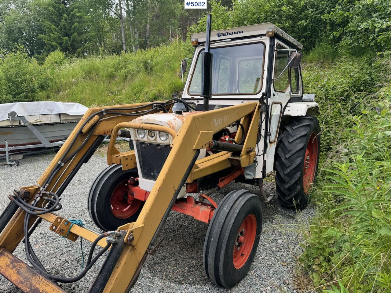 1980 David Brown 885 w/ front loader and bucket - Tractor: foto 2 1980 David Brown 885 w/ front loader and bucket - Tractor: foto 2