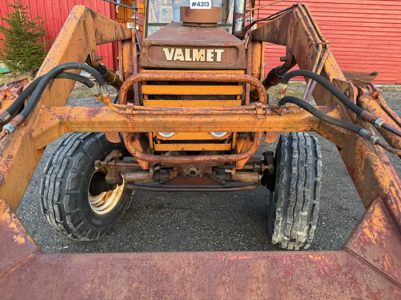 1980 Valmet 602 m/ frontlaster - Tractor: foto 5 1980 Valmet 602 m/ frontlaster - Tractor: foto 5