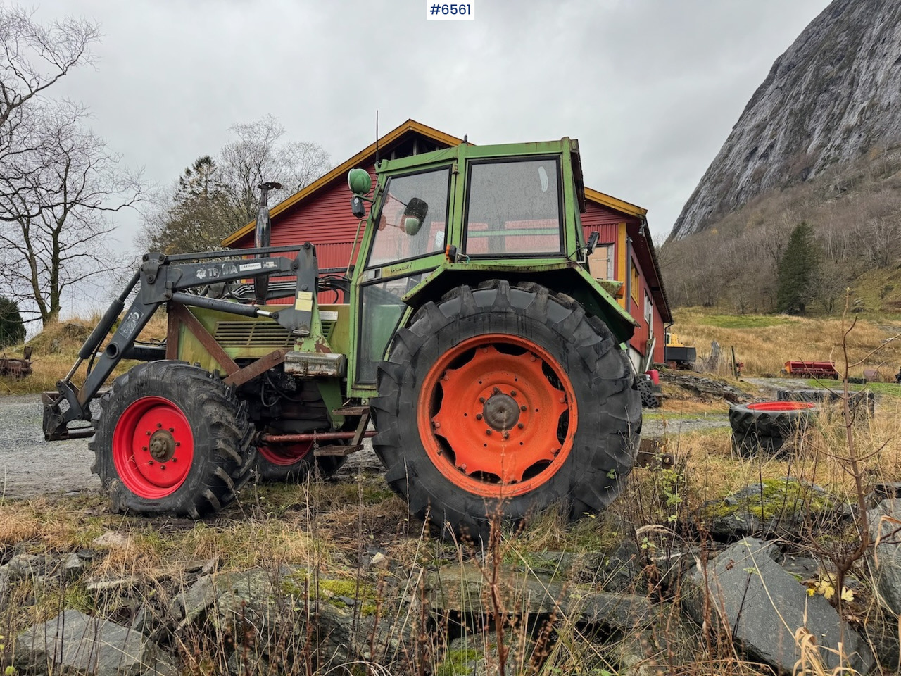 Tractor 1981 Fendt Farmer 108 LS Turbomatik w/ front loader.: foto 10