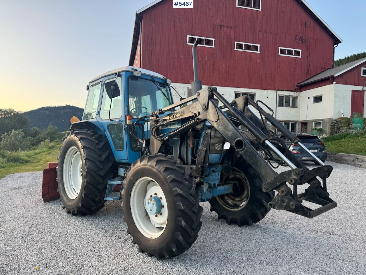 1983 Ford 7710 4x4 w/ frontloader - Tractor: foto 2 1983 Ford 7710 4x4 w/ frontloader - Tractor: foto 2