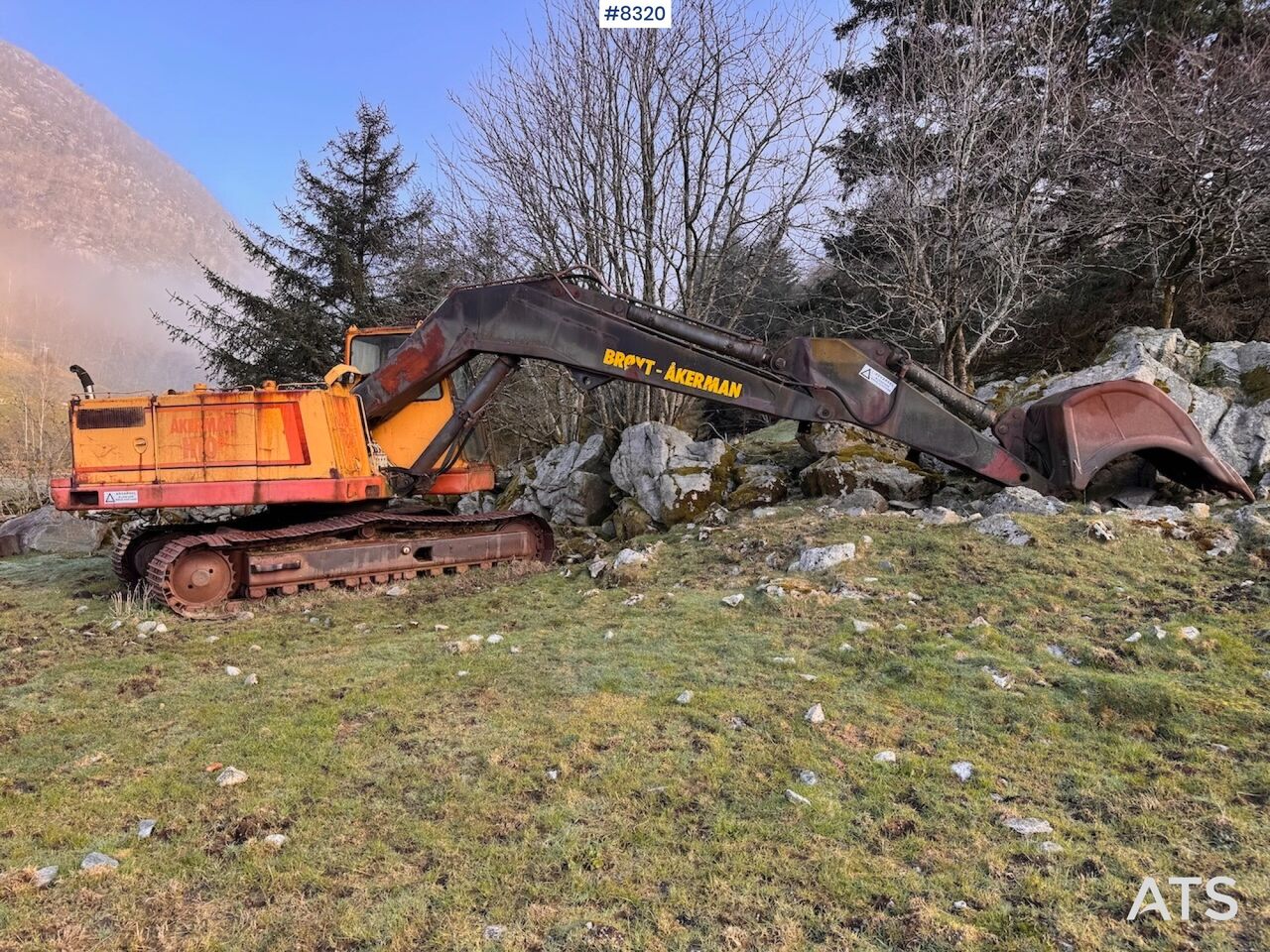 1985 Åkerman H10B Excavator. - Excavadora: foto 1 1985 Åkerman H10B Excavator. - Excavadora: foto 1