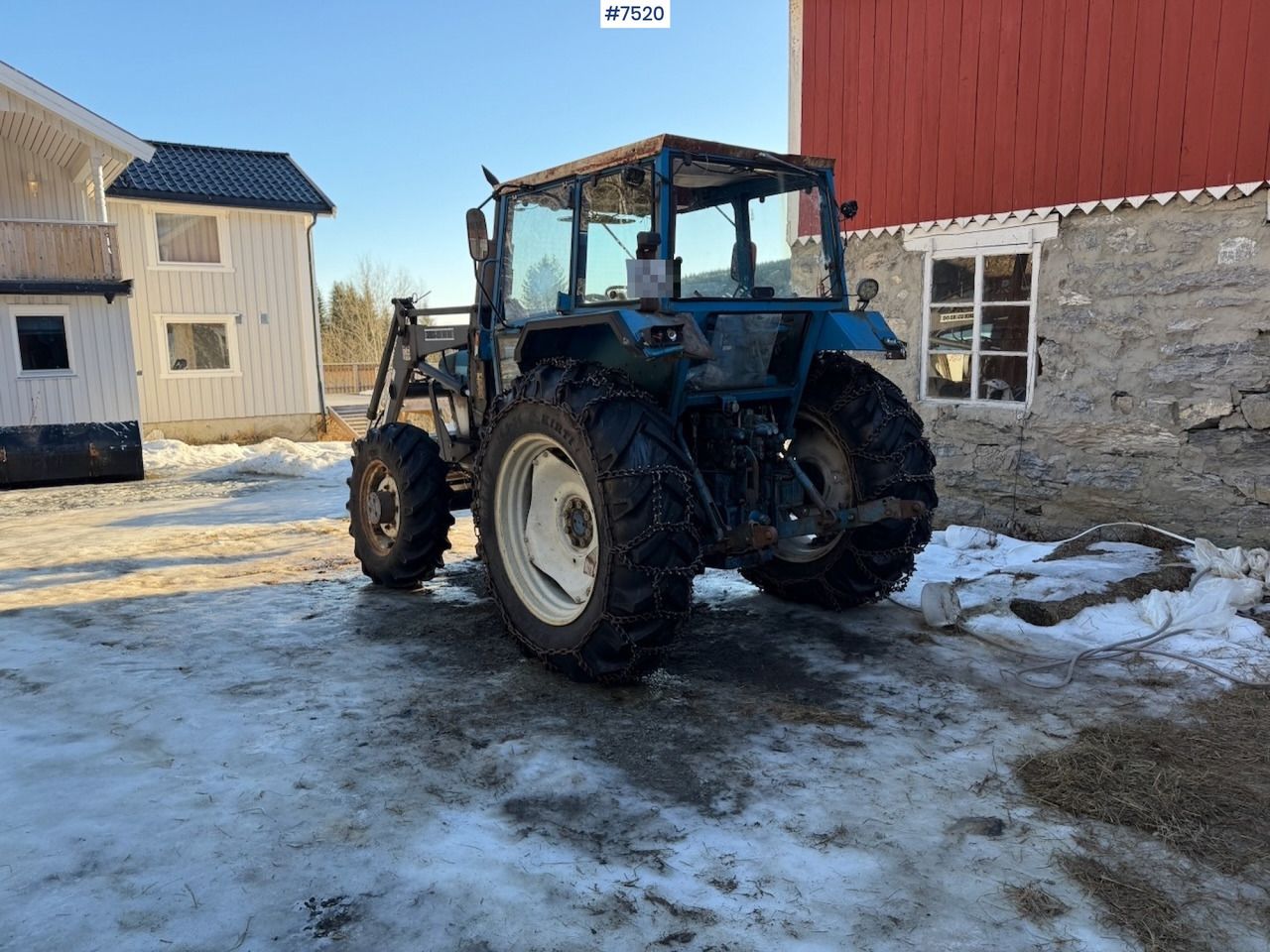 1985 Ford 6610 4x4 with front loader - Tractor: foto 3 1985 Ford 6610 4x4 with front loader - Tractor: foto 3
