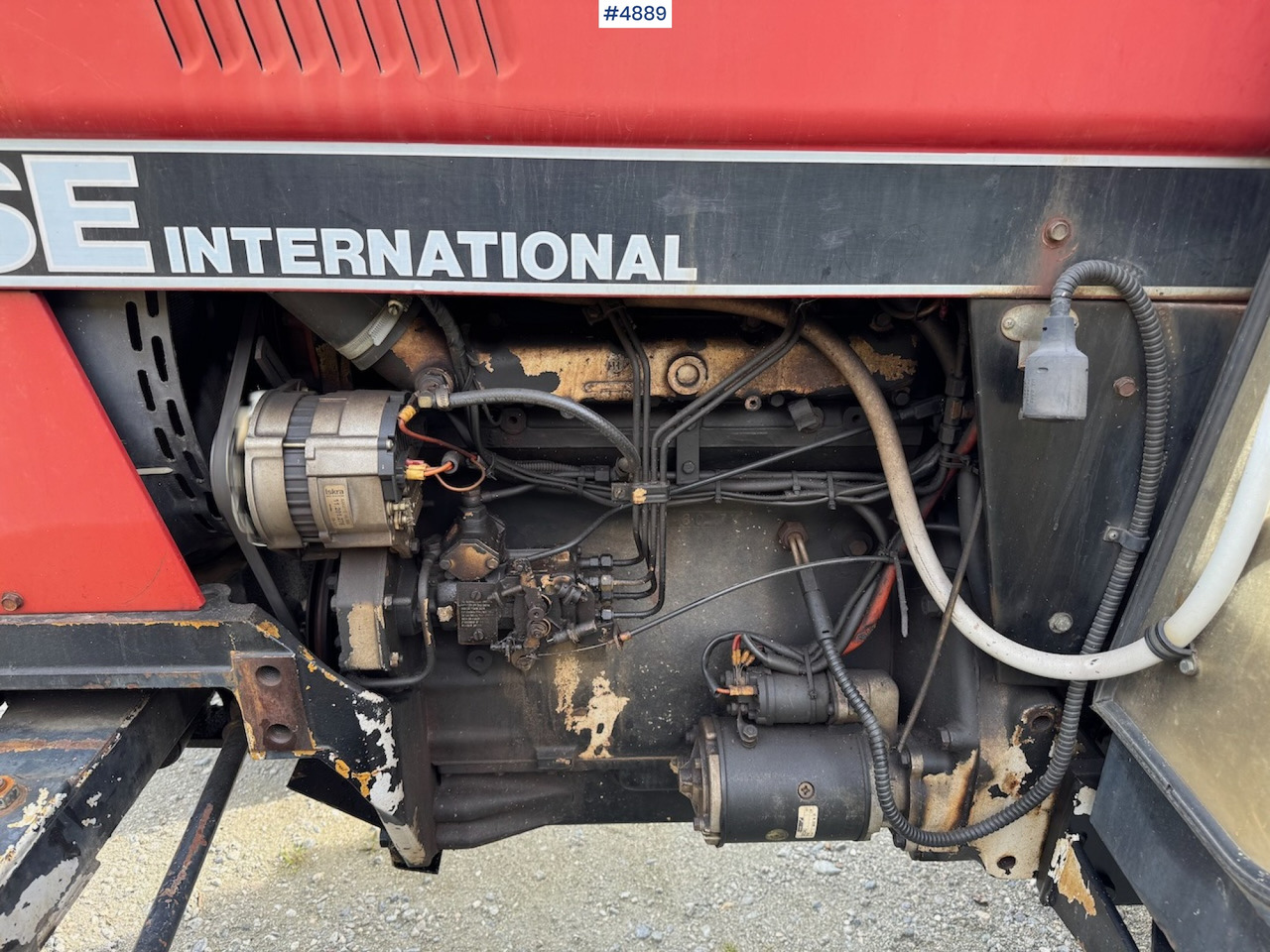 Tractor 1986 Case International 585: foto 11