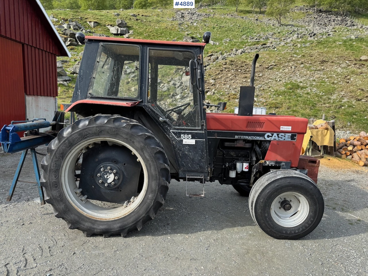 Tractor 1986 Case International 585: foto 6