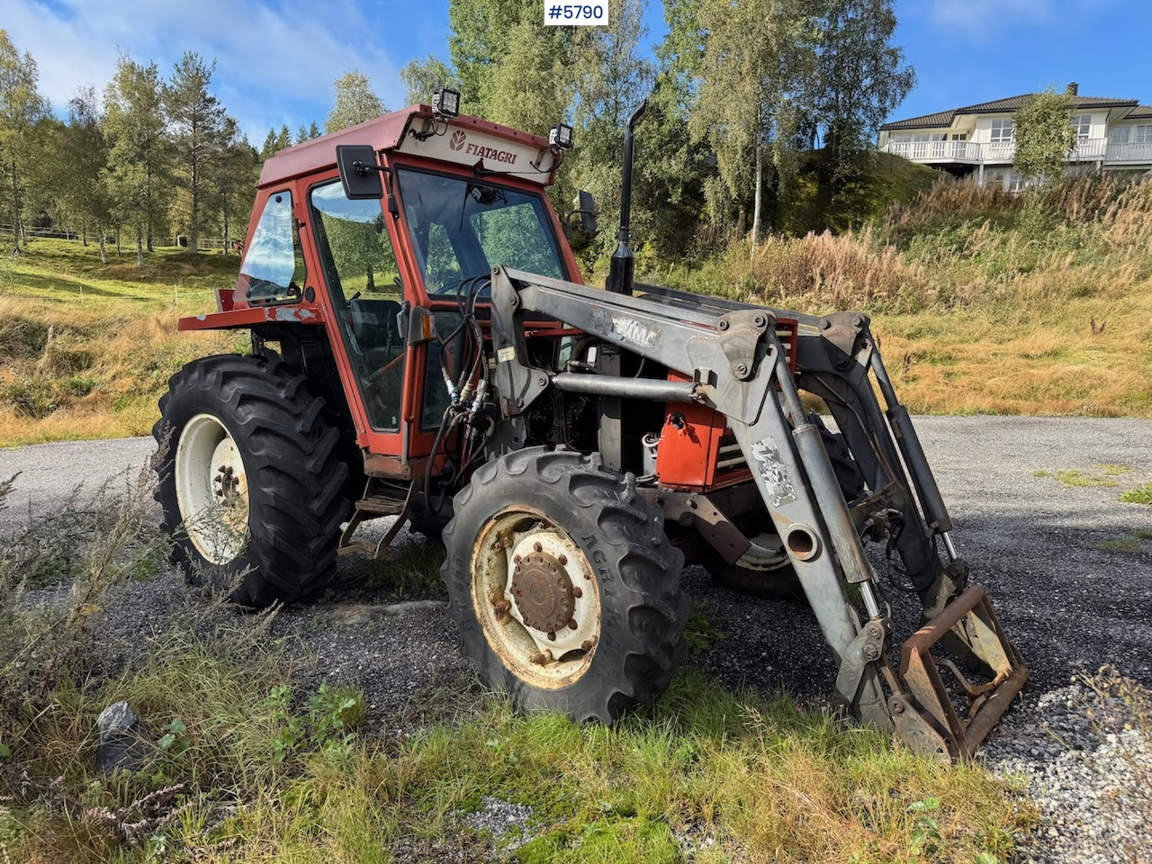1986 Fiat 70-90 DT w/ front loader. - Tractor: foto 5 1986 Fiat 70-90 DT w/ front loader. - Tractor: foto 5