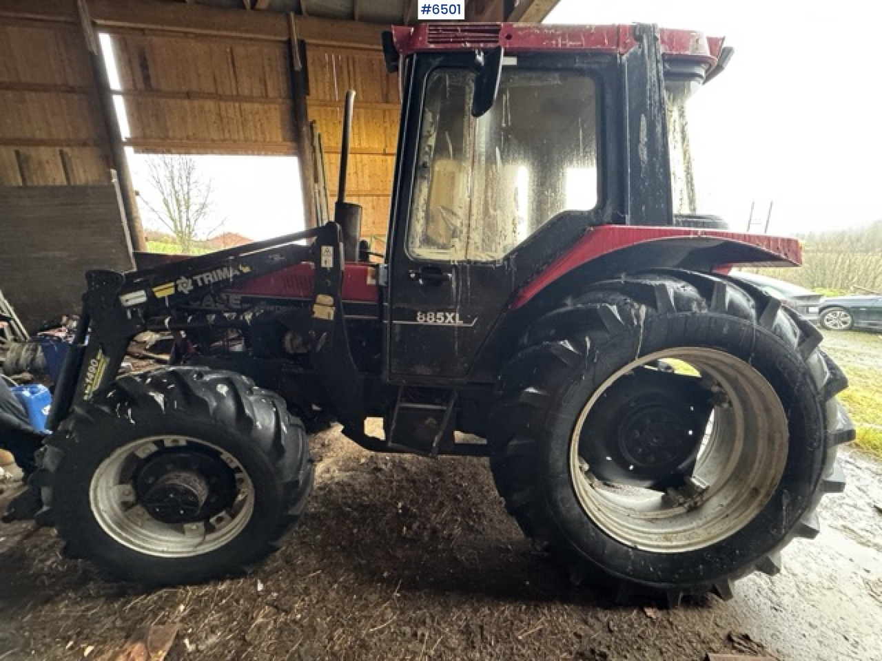 1987 Case IH 885XL tractor with Trima front loader - Tractor: foto 4 1987 Case IH 885XL tractor with Trima front loader - Tractor: foto 4