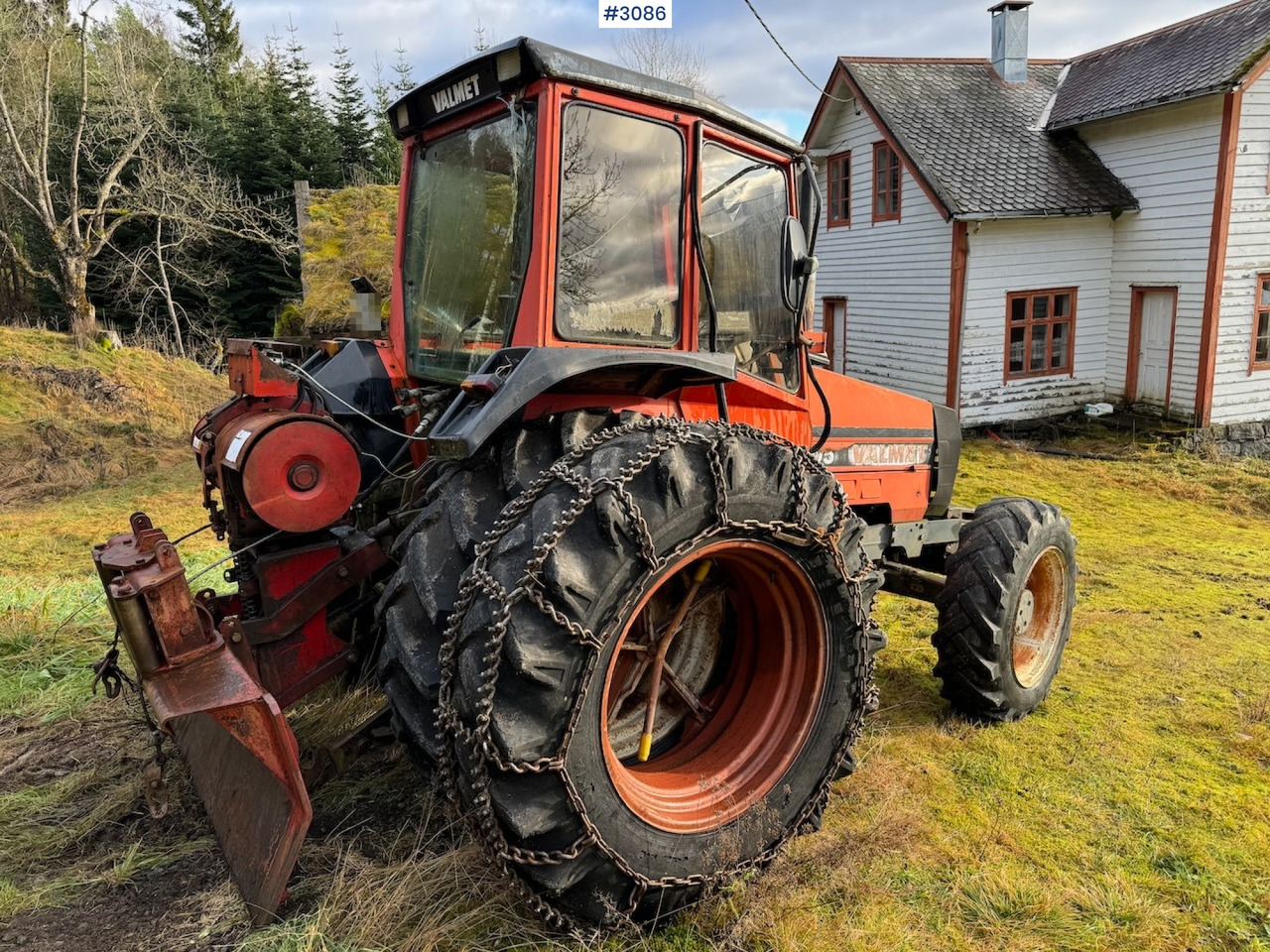 1987 Valmet 405 w/twin wheels - Tractor: foto 3 1987 Valmet 405 w/twin wheels - Tractor: foto 3
