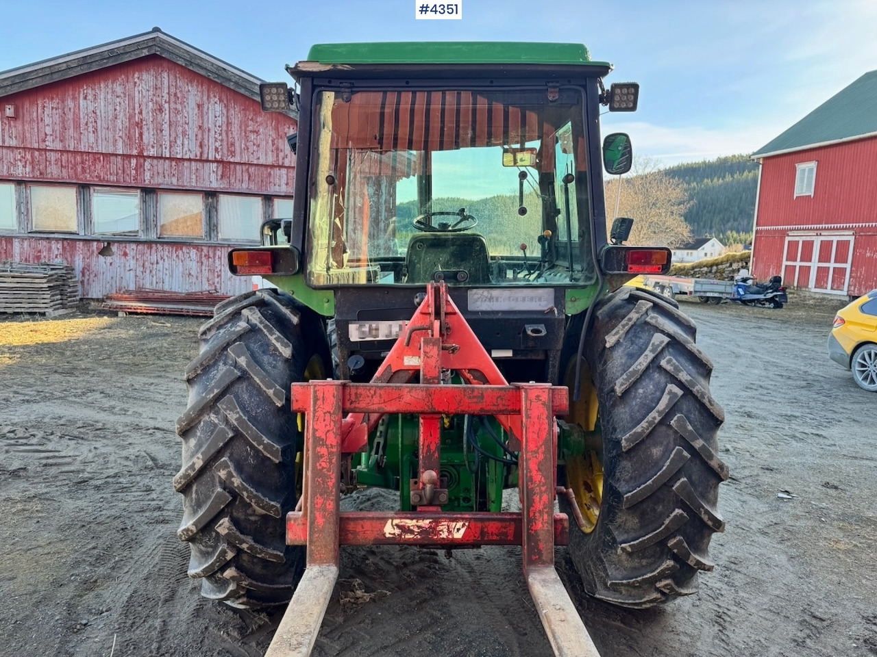 Tractor 1991 John Deere 2850 4x4 Synchron w/ front hydraulics.: foto 10