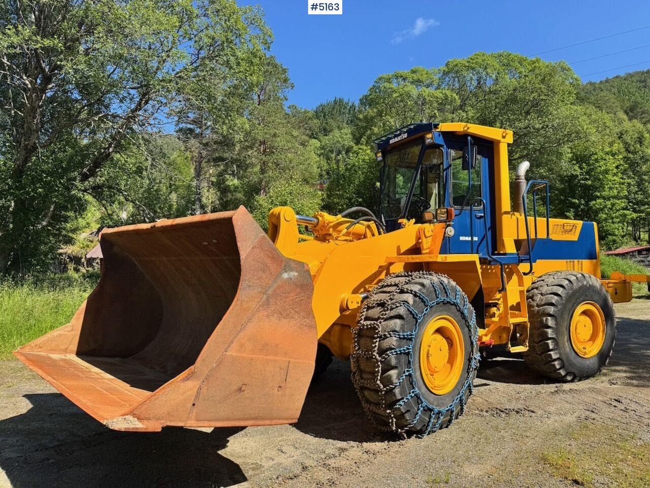 1994 Komatsu WA420-1 Wheel Loader w/ Bucket. 7200 hours! - Cargadora de ruedas: foto 5 1994 Komatsu WA420-1 Wheel Loader w/ Bucket. 7200 hours! - Cargadora de ruedas: foto 5