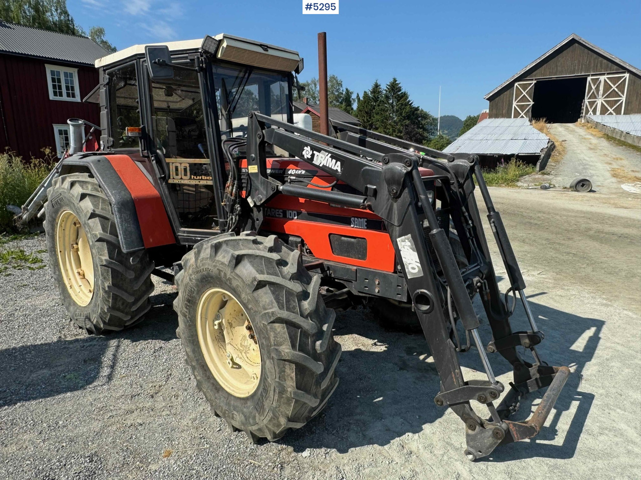 1995 SAME Antares tractor w/ front loader. WATCH VIDEO! - Tractor: foto 1 1995 SAME Antares tractor w/ front loader. WATCH VIDEO! - Tractor: foto 1