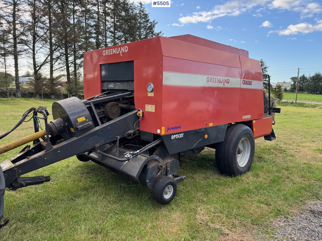 1996 Greenland CB 8080 - Maquinaria de henificación: foto 2 1996 Greenland CB 8080 - Maquinaria de henificación: foto 2