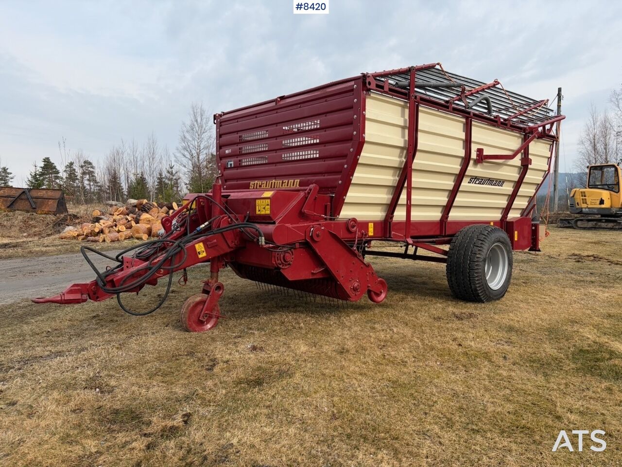 1996 Strautmann BT19 Loader wagon – lightly used - Maquinaria de henificación: foto 1 1996 Strautmann BT19 Loader wagon – lightly used - Maquinaria de henificación: foto 1