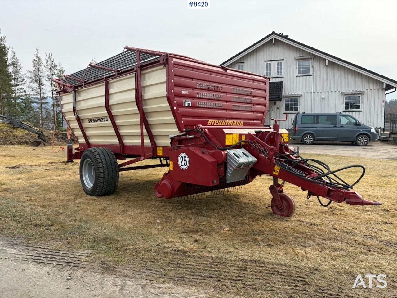 1996 Strautmann BT19 Loader wagon – lightly used - Maquinaria de henificación: foto 2 1996 Strautmann BT19 Loader wagon – lightly used - Maquinaria de henificación: foto 2