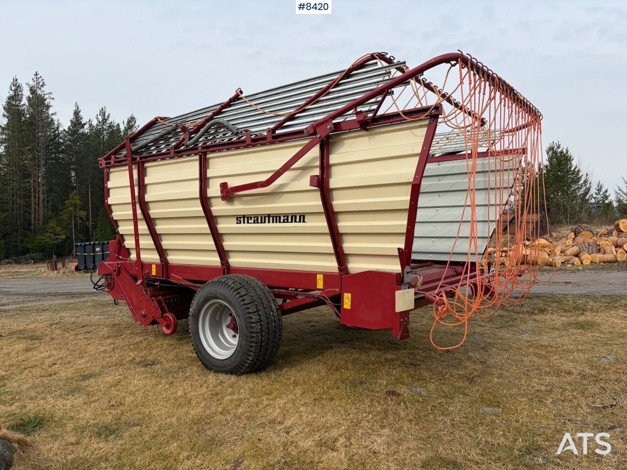 1996 Strautmann BT19 Loader wagon – lightly used - Maquinaria de henificación: foto 4 1996 Strautmann BT19 Loader wagon – lightly used - Maquinaria de henificación: foto 4