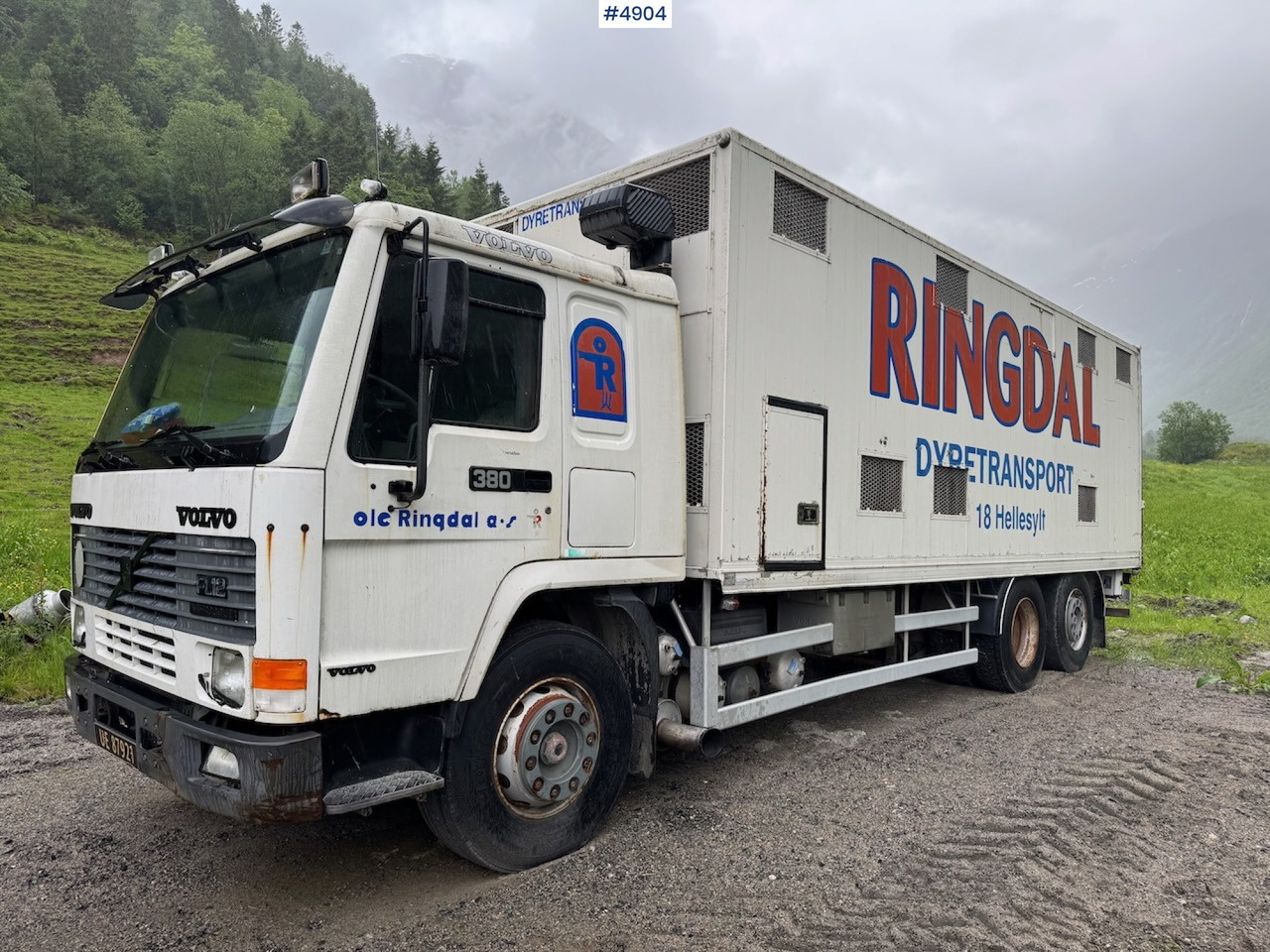 1996 Volvo FL12 6x2 Animal transport. - Transporte de ganado camión: foto 4 1996 Volvo FL12 6x2 Animal transport. - Transporte de ganado camión: foto 4
