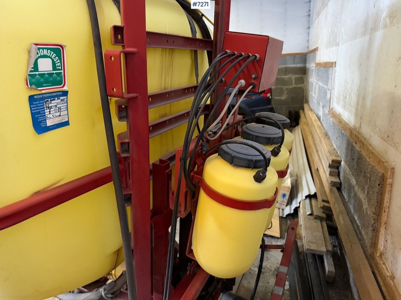 1997 Hardi MA 800 BK 12M field sprayer - Pulverizador: foto 5 1997 Hardi MA 800 BK 12M field sprayer - Pulverizador: foto 5