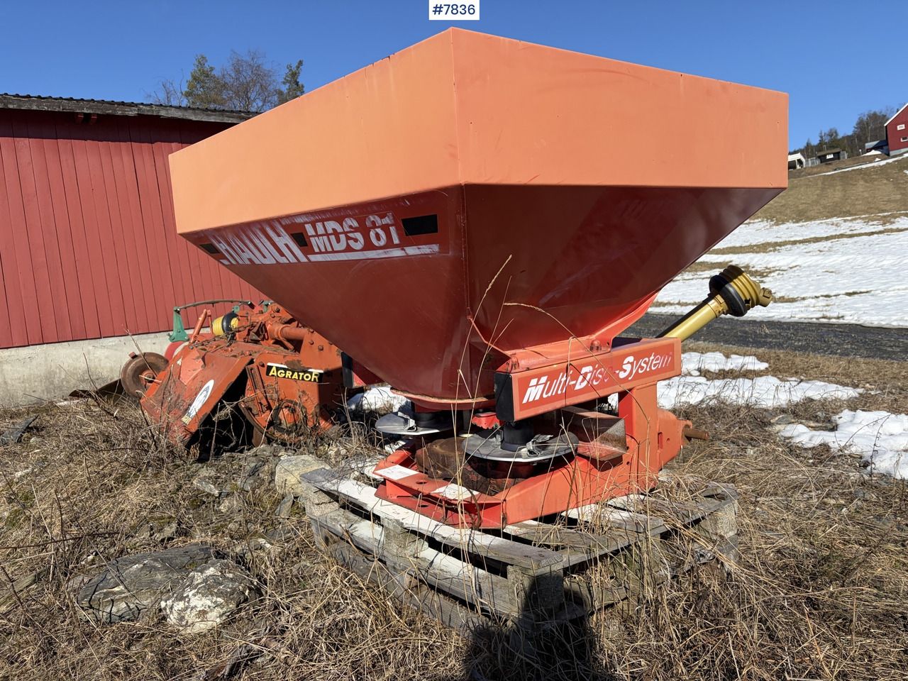 1998 Rauch MDS 81 Fertilizer spreader - Esparcidor de fertilizantes: foto 3 1998 Rauch MDS 81 Fertilizer spreader - Esparcidor de fertilizantes: foto 3
